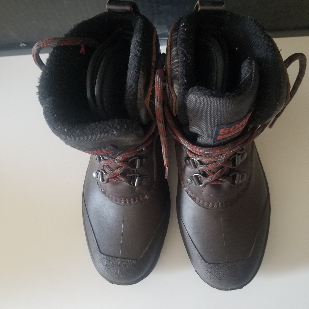 Sorel Kaufman Canada rain boots 7 brown - Picture 10 of 10
